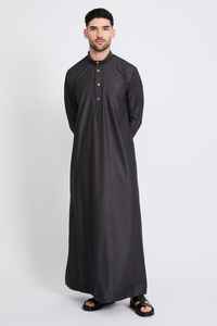 High Quality Custom Jubbah <b>Thobes</b> New Design Traditional Islamic Clothing for Men & Boys Plus Size for Daffah Thobe for Men - Product Image 4
