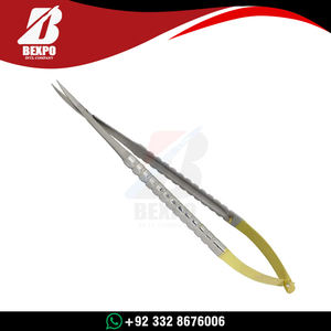 Tijeras Microquirúrgicas Premium TC Castroviejo de 12 cm con Inserciones de Carburo de Tungsteno, Acero Inoxidable de Alta Calidad, Herramienta Superior para Microcirugía - Product Image 6