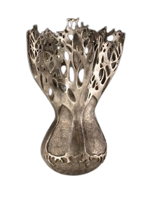 <b>Black</b> Coated Hot Selling Elegant Design Round Shaped <b>Flower</b> <b>Vase</b> for Tabletop and Decoration Purpose <b>Flower</b> <b>Vase</b> Pot - Product Image 4