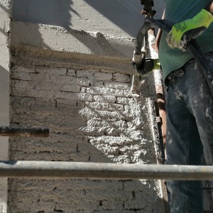 Plâtre de déshumidification naturel à base de chaux avec réaction pouzzolanique pour intérieur et extérieur Produit de ciment - Product Image 3