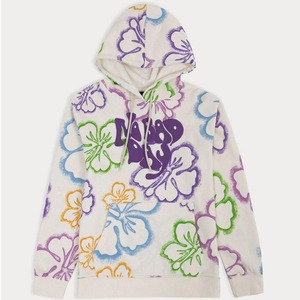 Sweat à capuche imprimé bouffant surdimensionné pour femme avec design unique Streetwear décontracté pour l'hiver Grand logo avant imprimé en sérigraphie - Product Image 5