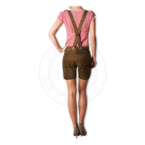 Pakistan Fournisseur Femmes Mode En Cuir Bavarois Lederhosen Costumes - Product Image 2