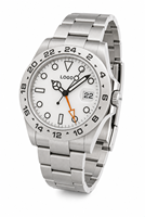 Montre de plongée pour homme avec logo personnalisé OEM, saphir lumineux, étanche 200 m, acier inoxydable, mouvement automatique NH35, montre mécanique pour homme 044