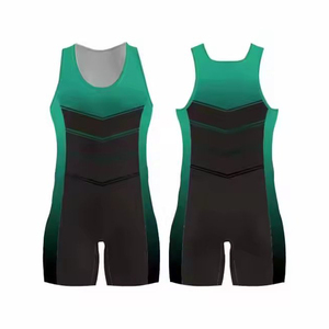 Uniformes d'aviron sans manches avec logo personnalisé vente en gros d'usine combinaison d'aviron à séchage rapide - Product Image 2