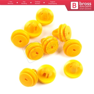 BCF5000 10 Pieces Fastener <b>Trim</b> Rivet Car Body Push Type Retainer <b>Clips</b> Yellow for - Product Image 3