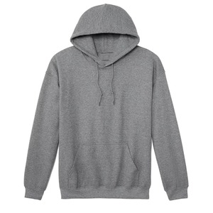 Sudadera con capucha de gran tamaño personalizada de alta calidad para hombre, sudadera cálida de Color sólido, precio al por mayor de OEM y ODM - Product Image 6