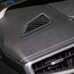 ABS Carbon Look Kit interni auto montanti anteriori aria condizionatore bocchette per Toyota Corolla Auris E210 Suzuki <span class=keywords><strong>Swace</strong></span> 2020-2025 - Product Image 1