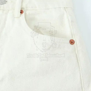 Nouveaux shorts élégants pour femmes en tissu de coton, décontractés, confortables, coupe droite, avec poches - Product Image 4