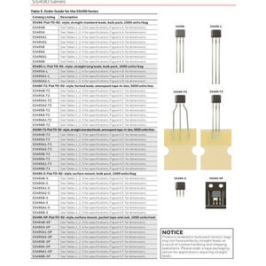SS490ชุดเชิงเส้นฮอลล์-ผลเซ็นเซอร์ ICS SS39ET SS49E SS59ET Ss49x - Product Image 5