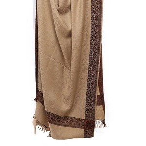Chal de lana de Invierno para mujer de calidad superior Pashmina larga de Cachemira bordado chal étnico indio en varios colores - Product Image 3