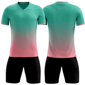 Camisetas de Fútbol Sublimadas Personalizadas, Impresión a Todo Color, Marca del Equipo, Unisex para Adultos, 100% Poliéster, Secado Rápido, Transpirables, OEM, Cortas - Product Image 5