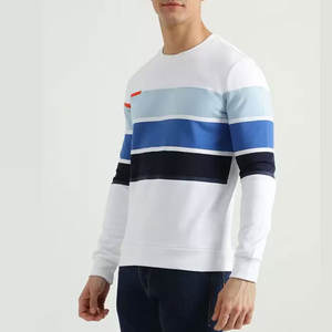 Último Diseño, Camiseta de Cuello Redondo para Hombre, Personalizada, de Alta Calidad, 100% Algodón, Forro Polar, Corte Regular, Manga Larga, Invierno, Lisa, a la Moda - Product Image 3