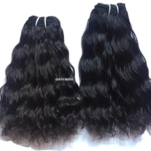 Оптовая продажа по цене завода-изготовителя, Южно-индийские натуральные вьющиеся волосы для наращивания