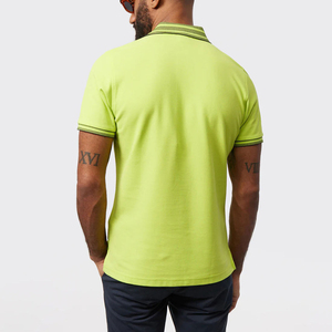 Fábrica personalizada impresa bordada para Polo camisa 100% algodón Casual para hombres mujeres de talla grande Casual Camiseta de punto para Polo Col - Product Image 5