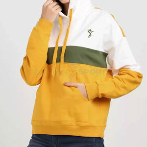 Sweat-shirt à capuche léger pour femmes, ensemble de jogging à manches longues sur mesure, tissu tricoté de haute qualité, dernière conception, nouvel arrivage - Product Image 4