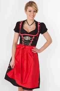 Dirndl traditionnel bavarois de qualité supérieure, mini dirndl allemand pour l'Oktoberfest - Product Image 6