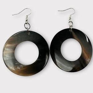 Pendientes artesanales antiguos de cuerno de búfalo de alta calidad a la moda, joyería de moda para mujer DE LA India por F S International - Product Image 6