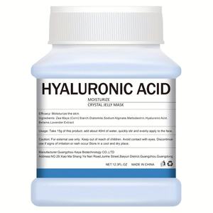 Mascarilla Facial de Ácido Hialurónico 500g, Polvo Suave, Gelatina Cristalina, Exfoliante, Nutritiva, Hidratante, Aclarante, con Aroma a Aloe, para Todo Tipo de Piel - Product Image 2