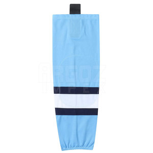 OEM Custom Made Plus Size Ice Hockey Socks Cotton/Wool Breathable Quick Dry Custom Colors & Logo Low MOQ High Quality - Product Image 2