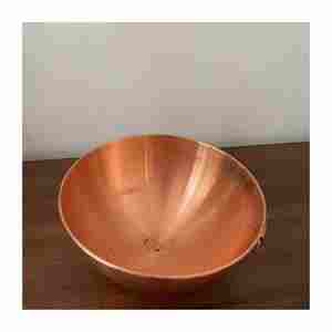 Juego de cuencos para mezclar de cobre martillado de alta calidad, cuenco de agua de Metal exportador indio más vendido para acampar - Product Image 6