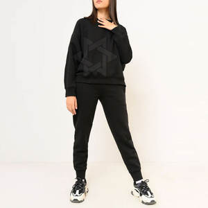 Traje Deportivo de Algodón Cortavientos con Logotipo Personalizado, Talla Grande para Mujer, Estilo Único - Product Image 2