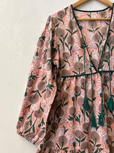 Adorable Sexy Floral largo Maxi Vestido Mujer señoras vacaciones modesto más tamaño mujeres vestidos mujeres vacaciones moda vestidos casuales - Product Image 3