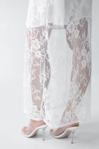 8037 Nuova Vestaglia <span class=keywords><strong>Sexy</strong></span> per <span class=keywords><strong>Sposa</strong></span> e Damigelle, Vestaglia Nuziale Lunga - Product Image 5