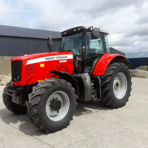 2006 Massey Ferguson 6490 tracteur Dyna-6 suspension complète 3 bobines manuelles 580 pneus authentiques avec boîte de vitesses de pompe en bon état - Product Image 1