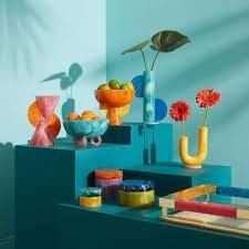 Jarrón de suelo de Arte de resina alto de diseño clásico moderno de lujo, maceta pequeña, decoración del hogar para hoteles, centros comerciales, Navidad, 10 Uds., Faizacraft - Product Image 3