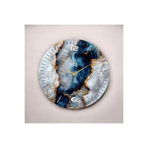 Reloj de Pared Redondo Clásico de Madera de 50 cm con Estampado Colorido, Silencioso, Regalo Perfecto para Decoración del Hogar - Product Image 2