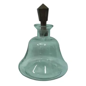 Bottiglia di profumo di vetro di tendenza bottiglia di design costiero Multi funzionale per la conservazione di olio per capelli bottiglia di vetro decorativo
