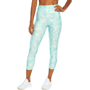 Customized Cotton Casual Mid Waist Yoga Leggings with Pockets <b>Tummy</b> <b>Control</b> Breathable Workout Running for Women - Product Image 1