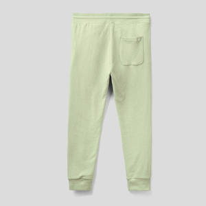 Pantalon de Jogging 100% Coton Vert Menthe pour Homme de Haute Qualité Respirant Taille Moyenne Style Décontracté Personnalisable - Product Image 5