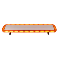 Barra DE LUZ DE EMERGENCIA con alarma LED con base de aluminio estroboscópica y controlador Nueva condición