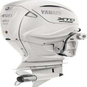 Perfecto estado 450hp fueraborda blanco perla 425hp 400hp 350hp 6 cilindros motor de barco fueraborda con doble leva aérea - Product Image 2