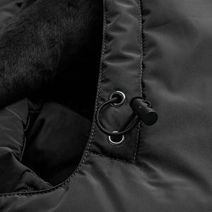 Chaqueta acolchada de invierno para hombre 2024, abullonada gruesa y cálida de gran tamaño con cuello levantado - Product Image 4