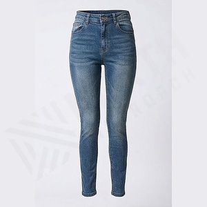 Pantalons en jean tendance pour hommes, style streetwear personnalisé, décontracté, hiver, couleur unie, respirant, coupe confortable, prix de gros raisonnable - Product Image 1