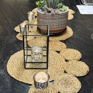 TienPhong Wholesale Natural <b>Woven</b> Seagrass Charger <b>Placemat</b> for Dining, Party, Rustic Dinnerware Tableware Decoration - Product Image 6