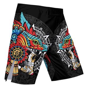 Pantalones cortos MMA con impresión de etiqueta privada Diseños totalmente personalizables Pretinas y embalaje para revendedores - Product Image 6
