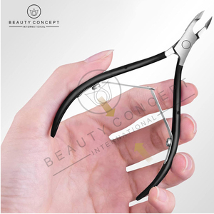 ที่ตัดเล็บหนังสีดำทำจากเหล็กแบบสากลสำหรับใช้นิ้วเป็นมิตรกับสิ่งแวดล้อม - Product Image 4