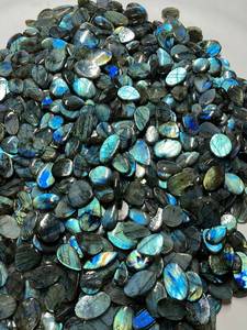 Labradorite Cabochon naturel Labradorite Gemstone Wholesale Lot Handmade Cabochon Oval Pear Mix Shapes Gemstones For jewelry. - Product Image 6