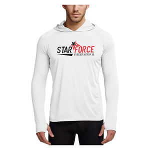 Outdoor Performance 100% Polyester Chemise de pêche Logo personnalisé en gros Protection UPF 50 + - Product Image 1