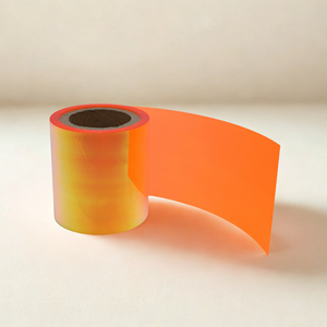 Película de Poliéster Extra Brillante en Colores Fluorescentes F300, PF300, PF350 para Impresión de Etiquetas y Embalajes para Lentejuelas - Product Image 1