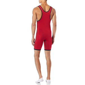 Nueva llegada Sublimación Quick Dry Wrestling Singlet 2025 Nuevo diseño Tallas grandes Adultos Youth Wrestling-Singlets en MOQ bajo - Product Image 5