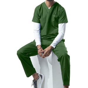 Ventes chaudes Uniformes d'hôpital Scrubs Suit Personnalisé pour hommes/femmes - Product Image 4