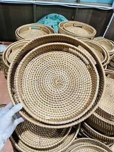 Plateau en rotin incrusté de nacre, combinaison coquille de rotin pour service de restaurant, Vietnam par 99 Gold Data - Mme Violet - Product Image 6