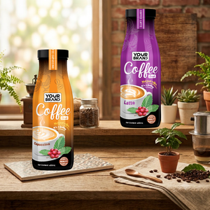 405ml Premium Vietnamese <b>Instant</b> <b>Coffee</b> Mellow Caffeinated Plum Flavored Milk Sugar OEM/ODM Private Label Factory Price Free - Product Image 2