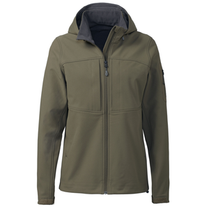 Chaqueta de caza acolchada de invierno ajustada informal para hombre, mezcla de algodón y poliéster acabado, lona transpirable - Product Image 1