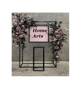 Nuevo Diseño Fantástico, Fondo de Forma Personalizada, Hierro de Color Negro de Calidad Superior para Bodas y Eventos, Diseño Moderno - Product Image 5