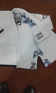 Jiu Jitsu brésilien Kimonos Uniformes D'arts martiaux Gracie BJJ 100% Coton Personnalisé Gi Personnalisé Jiu-jitsu Perl Vague Gi - Product Image 2